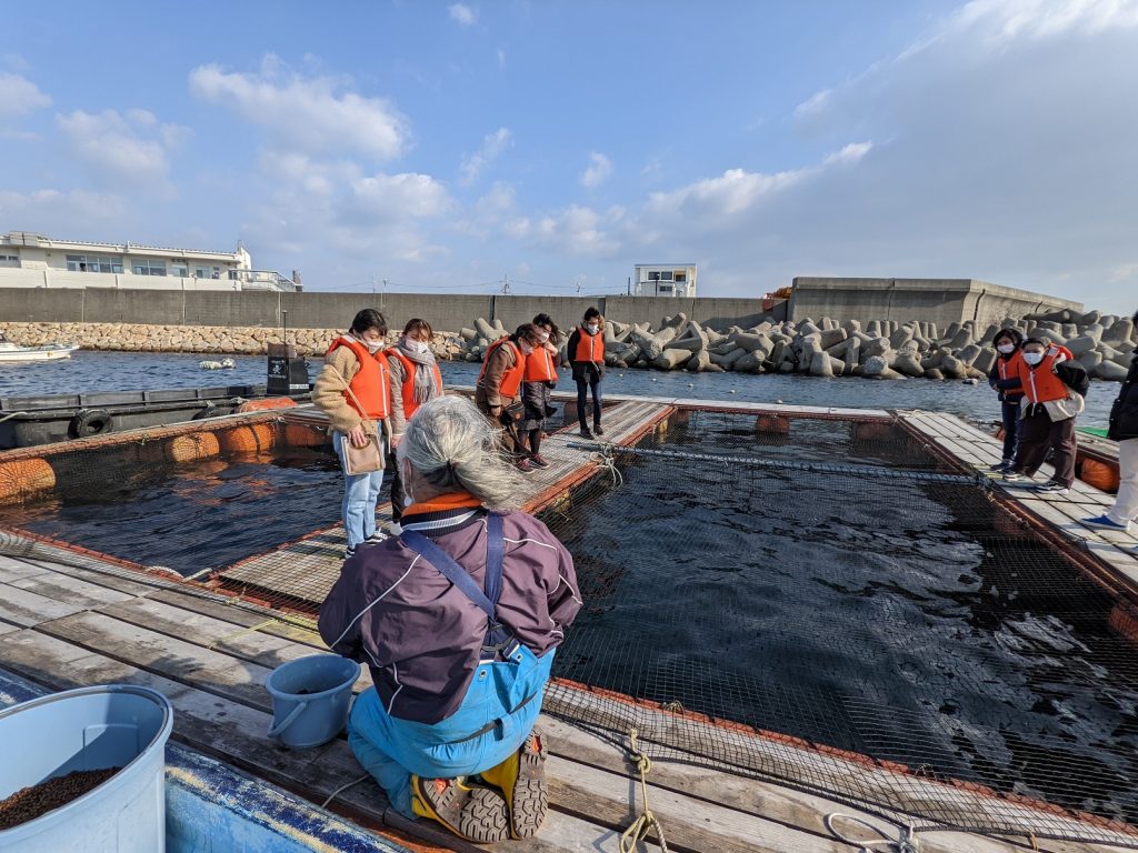 サーモン養殖場