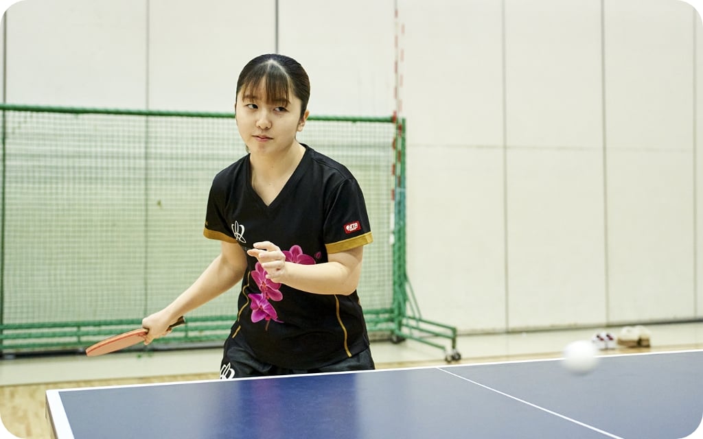 卓球部の様子