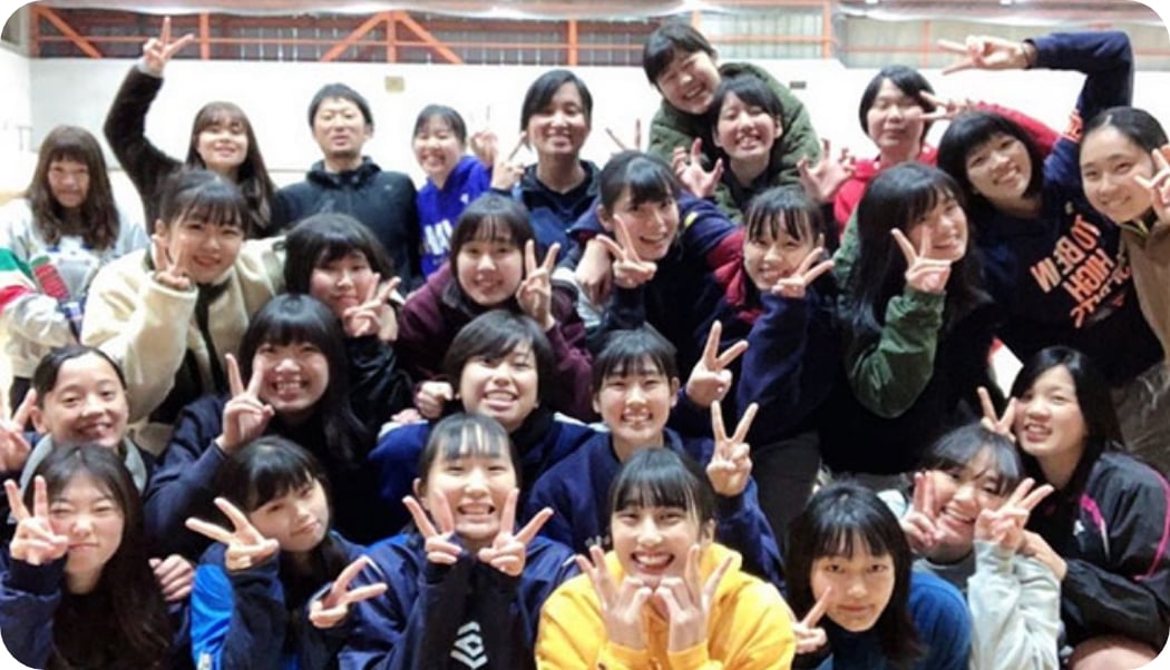 バレーボール部集合写真
